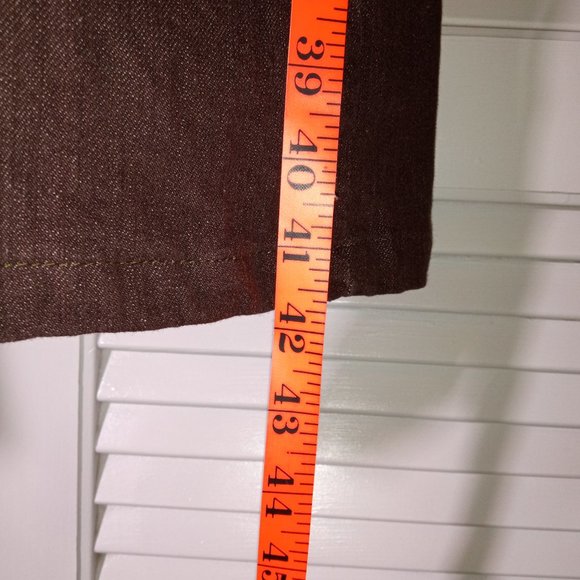 Coldwater Creek Brown Boot Cut Jeans Size 8 - Picture 13 of 13